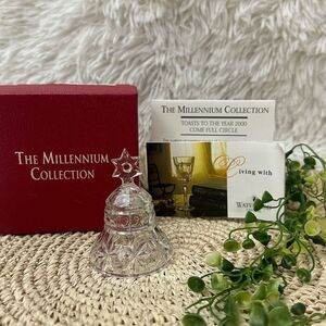 Marquis by‎ Waterford 1998 Christmas Bell Ornament Vintage Millenium Collection